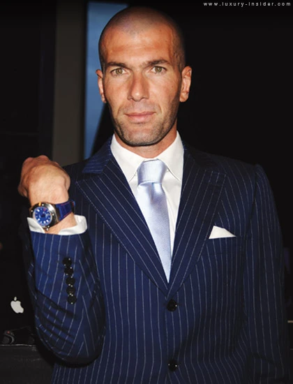 Zinedine Zidane i zegarek