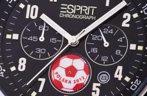 Esprit - piłkarski dysk sekundowy zegarka