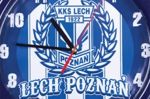Zegar Lech Poznan Ekstraklasa Piłkarska