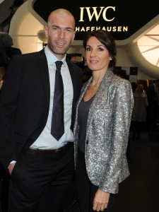 Zinedine Zidane i Veronique Zidane