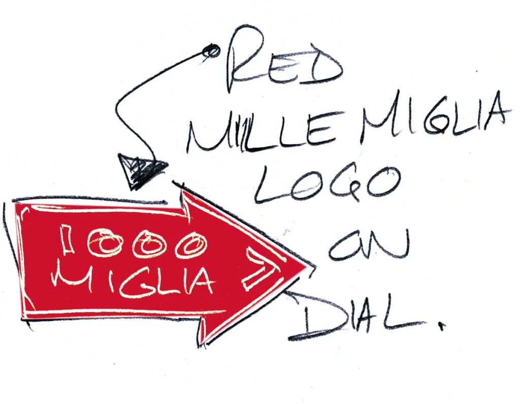 Sketch - 3 - Mille Miglia 2016 XL Race Edition logo