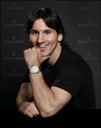 Zegarki i Piłka i Messi